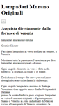 Mobile Screenshot of lampadari-murano.com